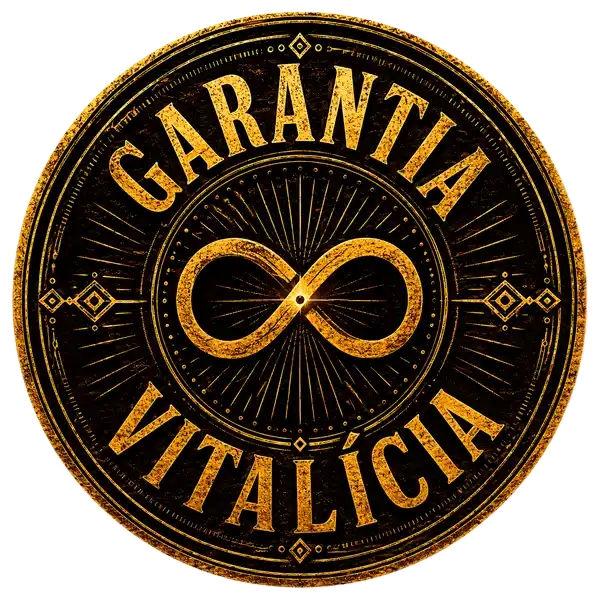 Selo de garantia vitalícia